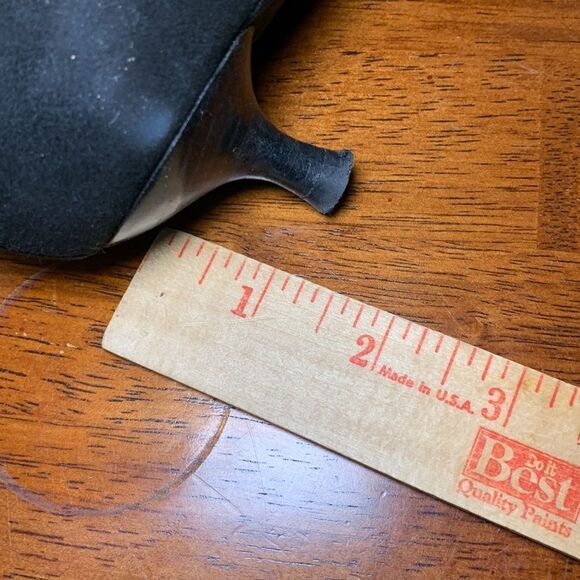 Talbots Size 6M black kitten heels - Picture 6 of 7